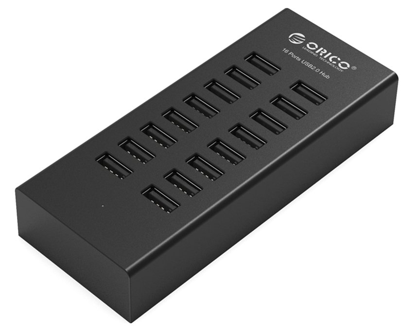 ORICO USB hub H1613-U2, 16x USB, μαύρο