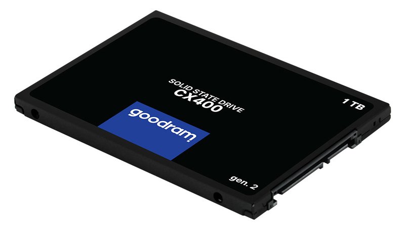 GOODRAM SSD CX400 Gen.2 1TB, 2.5", SATA III, 550-500MB/s, 3D TLC NAND