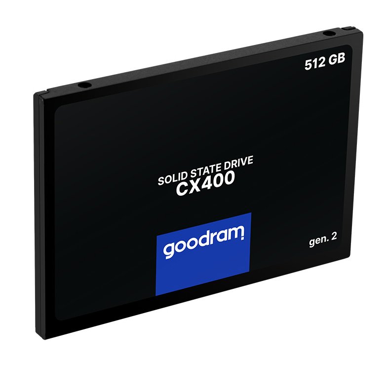 GOODRAM SSD CX400 Gen.2 512GB, 2.5", SATA III, 550-500MB/s, 3D TLC NAND