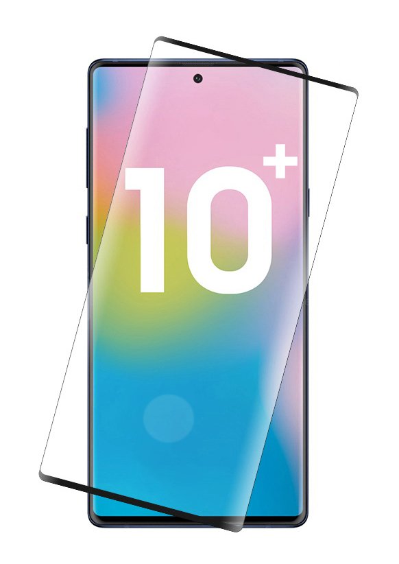 POWERTECH Tempered Glass 3D για Samsung Note 10 Plus, half glue