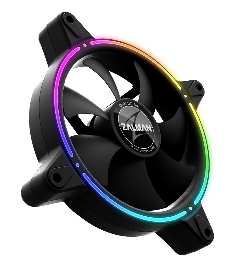 ZALMAN LED ανεμιστήρας ZM-RFD120A, 120mm, Double spectrum, RGB