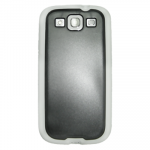 VOLTE-TEL ΘΗΚΗ SAMSUNG S3 I9300 TPU+PC WHITE-BLACK