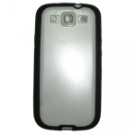 VOLTE-TEL ΘΗΚΗ SAMSUNG S3 I9300 TPU+PC BLACK-TRANSPARENT