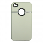 VOLTE-TEL ΘΗΚΗ IPHONE 4G/4S FACEPLATE HARD V020 WHITE-SILVER