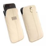 KRUSELL ΘΗΚΗ ΠΟΥΓΚΙ LEATHER LUNA SAND/WHITE L