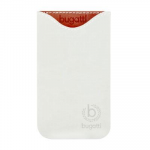 BUGATTI ΘΗΚΗ ΠΟΥΓΚΙ LEATHER SKINNY BURNING GLACIER ML NSP 2500/2300/2000/1850/1800 WHITE