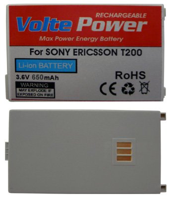 ΜΠΑΤΑΡΙΑ SONY ERICSSON T200 650mAh Li-ion VoltePower
