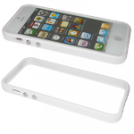 VOLTE-TEL ΘΗΚΗ IPHONE SE/5S/5 BUMPER METAL BUTTON WHITE