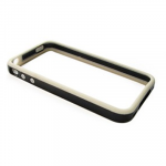 VOLTE-TEL ΘΗΚΗ IPHONE 4G/4S BUMPER METAL BUTTON BLACK-WHITE