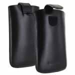 KRUSELL ΘΗΚΗ ΠΟΥΓΚΙ SLIM LEATHER ASPERO BLACK L LONG