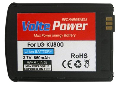 ΜΠΑΤΑΡΙΑ LG KU800 650mAh Li-ion VoltePower