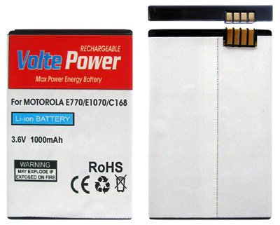 ΜΠΑΤΑΡΙΑ MOTOROLA V980/V1050 1000mAh Li-ion (BT-60) VoltePower