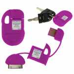 VOLTE-TEL APPLE IPHONE 30-PIN 4G/4S USB ΦΟΡΤΙΣΤΗΣ-DATA ΜΠΡΕΛΟΚ VCD-04 PURPLE