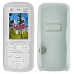 VOLTE-TEL ΘΗΚΗ NOKIA 5320 xpress music ΣΙΛΙΚΟΝΗΣ WHITE