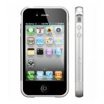 VOLTE-TEL ΘΗΚΗ IPHONE 4G/4S BUMPER 2 PCS + SCREEN PROTECTOR SILVER ALL