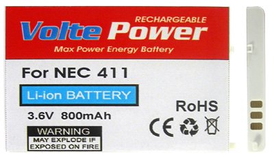 ΜΠΑΤΑΡΙΑ NEC 411 800mAh Li-ion VoltePower