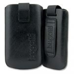 BUGATTI ΘΗΚΗ ΠΟΥΓΚΙ SLIM CASE LEATHER UNIVERSAL BLACK XS