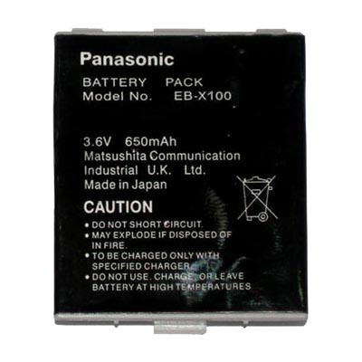 ΜΠΑΤΑΡΙΑ PANASONIC X100 650mAh Li-ion