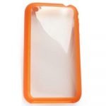 VOLTE-TEL ΘΗΚΗ IPHONE 4G/4S FACEPLATE HARD FUZZY V003 ORANGE
