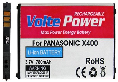 ΜΠΑΤΑΡΙΑ PANASONIC X400 780mAh Li-ion VoltePower