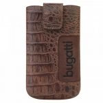 BUGATTI ΘΗΚΗ ΠΟΥΓΚΙ SLIMCASE CROCO LIGHT BROWN S