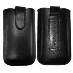 VOLTE-TEL ΘΗΚΗ ΠΟΥΓΚΙ IPHONE SE/5 SLIMCASE LEATHER LOOP NSP 2500DS/2300DS /2000DS/1850DS/1800DS BLACK ML
