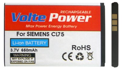 ΜΠΑΤΑΡΙΑ SIEMENS CL75 650mAh Li-ion VoltePower