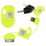VOLTE-TEL APPLE IPHONE 30-PIN 4G/4S USB ΦΟΡΤΙΣΤΗΣ-DATA ΜΠΡΕΛΟΚ VCD-04 YELLOW