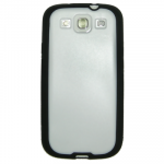 VOLTE-TEL ΘΗΚΗ SAMSUNG S3 I9300 TPU+PC BLACK-WHITE