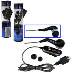 HANDS FREE LG KG800/KU990 ROPE VOLTE-TEL VT607+VT237 ON/OFF 2pcs BLACK