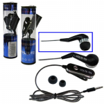 HANDS FREE LG KM900/GM310 ROPE VOLTE-TEL VT607+VT237 ON/OFF 2pcs BLACK