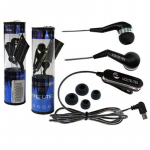 HANDS FREE SAMSUNG E900 ROPE VOLTE-TEL VT607+VT237 STEREO ON/OFF2pcs BLACK