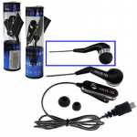 HANDS FREE LG BL20/GD510/GD900 ROPE VOLTE-TEL VT607+VT237 ON/OFF 2pcs BLACK