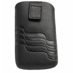 VOLTE-TEL ΘΗΚΗ ΠΟΥΓΚΙ ECO LEATHER LOOP V506 BLACK SL