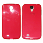 VOLTE-TEL ΘΗΚΗ SAMSUNG S4 I9505 SLIMCOLOR TPU ΔΙΑΦΑΝΗ ΚΟΚΚΙΝΗ