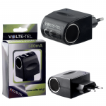 VOLTE-TEL ΑΝΤΑΠΤΟΡΑΣ ΜΕΤΑΤΡΟΠΕΑΣ MINI VTAD01 500mA ΑΠΟ TRAVEL 220V ΣΕ ΑΥΤΟΚΙΝΗΤΟΥ 12/24V