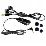 HANDS FREE MOTOROLA W270 ROPE VOLTE-TEL  VT607+VT014 STEREO ON/OFF 2pcs BLACK