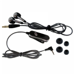 HANDS FREE SHARP GX10/GX20 ROPE VOLTE-TEL VT607+VT014 STEREO ON/OFF2pcs BLACK