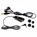 HANDS FREE LG 7100/5400 ROPE VOLTE-TEL VT607+VT014 STEREO ON/OFF 2pcs BLACK