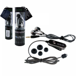 HANDS FREE LG KG800/KU990 ROPE VOLTE-TEL VT607+VT014 STEREO ON/OFF 2pcs BLACK