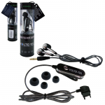 HANDS FREE SONY ERICSSON K700 ROPE VOLTE-TELVT607+VT014 STEREO ON/OFF2p BLACK