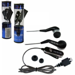 HANDS FREE LG KG800/KU990 ROPE VOLTE-TEL VT607+VT237 STEREO ON/OFF 2pcs BLACK