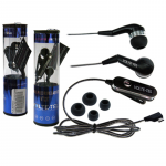 HANDS FREE SAMSUNG G810 ROPE VOLTE-TEL VT607+VT237 STEREO ON/OFF 2pcs BLACK
