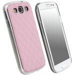 KRUSELL ΘΗΚΗ SAMSUNG I9300 FACEPLATE LEATHER AVENYN UC PINK