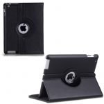 VOLTE-TEL ΘΗΚΗ IPAD 2/3/4 LEATHER BOOK ROTATING STAND BLACK