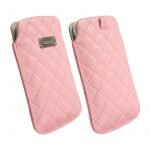 KRUSELL ΘΗΚΗ ΠΟΥΓΚΙ LEATHER AVENYN PINK L LONG
