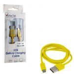 VOLTE-TEL MICRO USB DEVICES USB ΦΟΡΤΙΣΗΣ-DATA 2.1A 1m VCD01 YELLOW