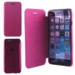 IDOL 1991 ΘΗΚΗ IPHONE 6S/6 4.7" FACE-BOOK CLEAR LEATHER PINK