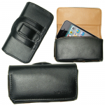 VOLTE-TEL ΘΗΚΗ IPHONE 4S/L ΟΡΙΖΟΝΤΙΑ ΔΕΡΜΑΤΝΗ SOFT DUAL CLIP BLACK