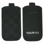 VOLTE-TEL ΘΗΚΗ ΠΟΥΓΚΙ SLIM CASE FABRIC CUBE NSP 2500/2300/2000/1850/1800 BLACK ML